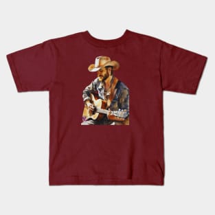 Country musician Kids T-Shirt